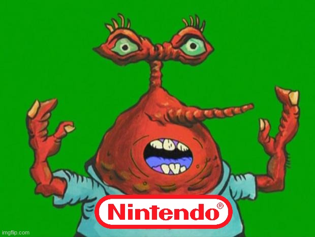 Nintendo when Pearl's forehead wasn't enough | image tagged in moar krabs | made w/ Imgflip meme maker