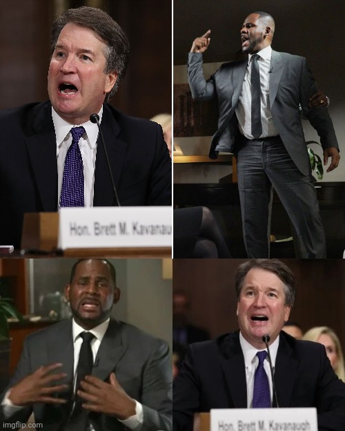 https://www.vanityfair.com/news/2022/08/brett-kavanaugh-fbi-investigation | image tagged in brett kavanaugh r kelly,r kelley brett kavanaugh | made w/ Imgflip meme maker