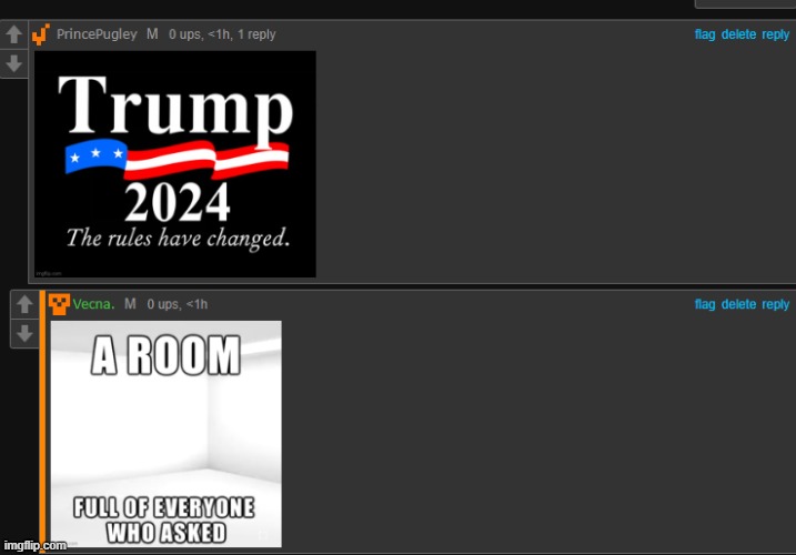 this man is posting trump 2024 on all of my images | made w/ Imgflip meme maker