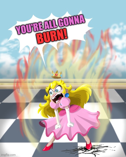 YOU'RE ALL GONNA BURN! | made w/ Imgflip meme maker