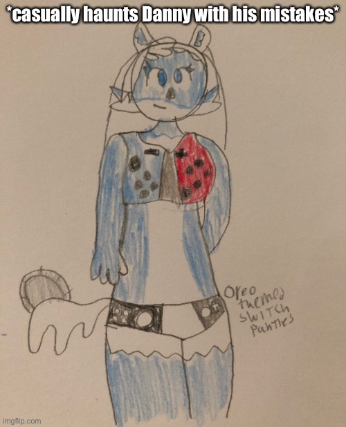 :troll: | *casually haunts Danny with his mistakes* | made w/ Imgflip meme maker