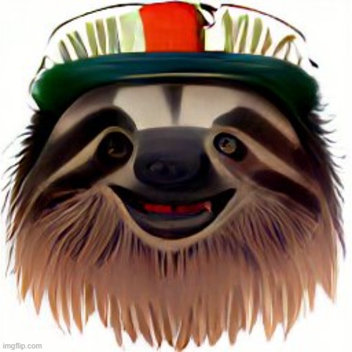 Dictator sloth | image tagged in dictator sloth | made w/ Imgflip meme maker