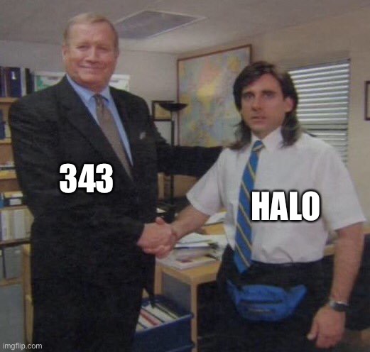 the office congratulations | 343; HALO | image tagged in the office congratulations | made w/ Imgflip meme maker