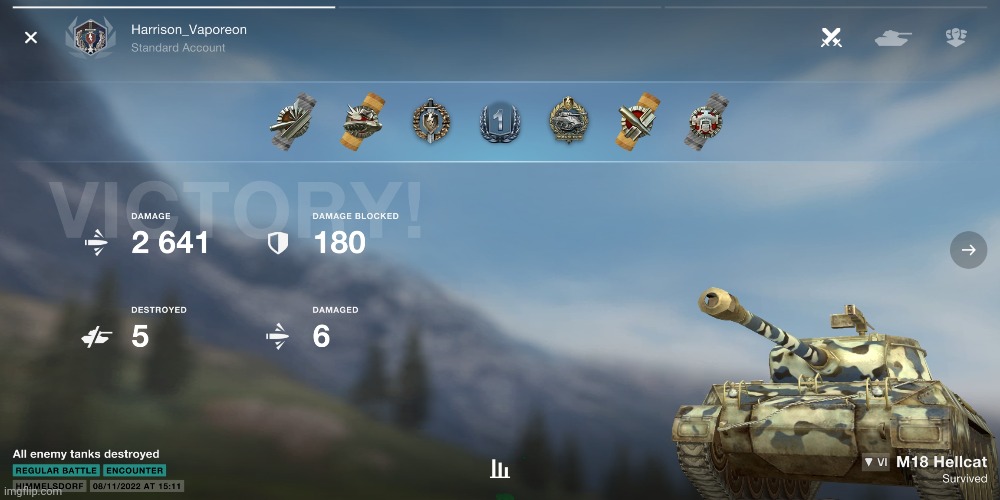 This just happened (btw its a team of 7) | image tagged in world of tanks blitz | made w/ Imgflip meme maker