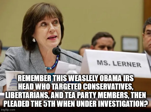Doubling the IRS will ensure more abuse of power | REMEMBER THIS WEASLELY OBAMA IRS HEAD WHO TARGETED CONSERVATIVES, LIBERTARIANS, AND TEA PARTY MEMBERS, THEN PLEADED THE 5TH WHEN UNDER INVESTIGATION? | image tagged in irs,criminal | made w/ Imgflip meme maker