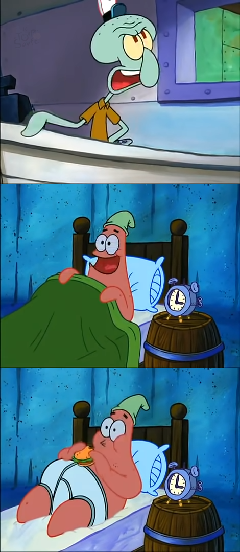 Oh Boy, 3 am! Blank Meme Template