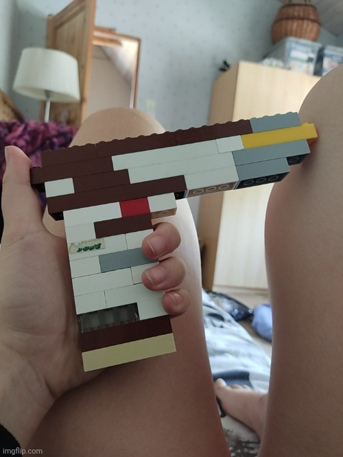 Lego gun | made w/ Imgflip meme maker
