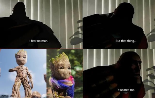 I Am Groot? | image tagged in groot | made w/ Imgflip meme maker