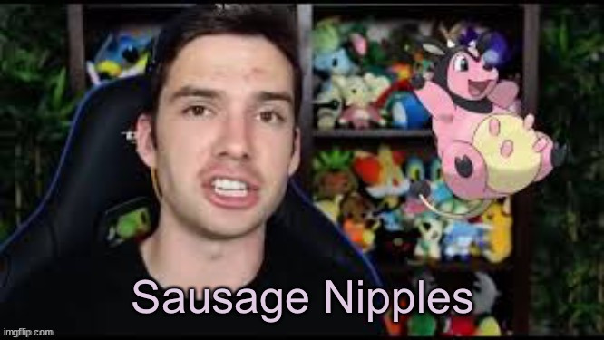 MandJTV Sausage Nipples | image tagged in milk | made w/ Imgflip meme maker