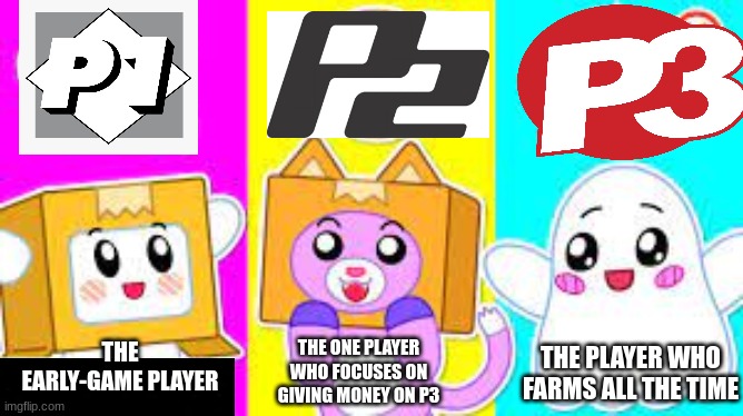 btd6 co-op players be like | THE ONE PLAYER WHO FOCUSES ON GIVING MONEY ON P3; THE PLAYER WHO FARMS ALL THE TIME; THE EARLY-GAME PLAYER | image tagged in dank memes | made w/ Imgflip meme maker