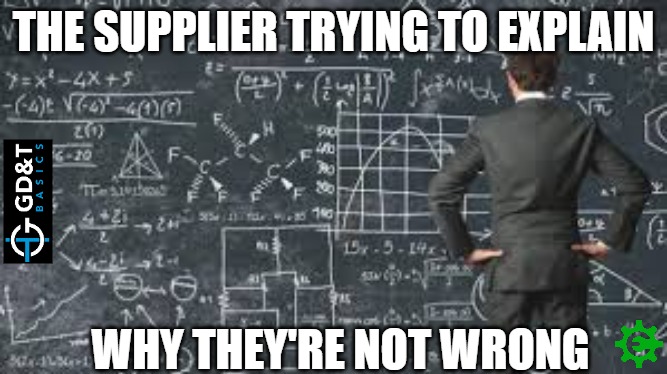 The supplier is always right, right?!? | THE SUPPLIER TRYING TO EXPLAIN; WHY THEY'RE NOT WRONG | image tagged in over complicated explanation,manufacturing,funny memes | made w/ Imgflip meme maker