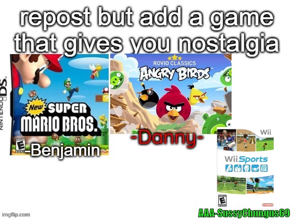 WII SPORTS WAS AMAZING | AAA-SussyChungus69 | image tagged in memes,funny,repost,nostalgia,wii sports,stop reading the tags | made w/ Imgflip meme maker