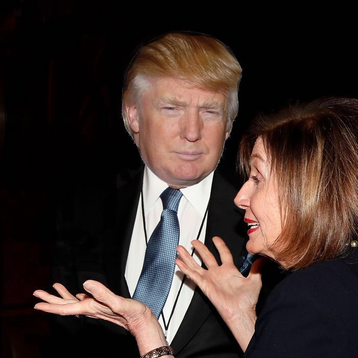 Nancy and Donald Blank Meme Template