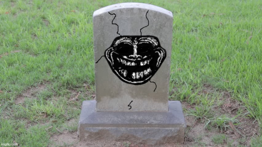 the tomb inceident | image tagged in blank tombstone 001,memes,funny,trollge,creepy,tomb | made w/ Imgflip meme maker
