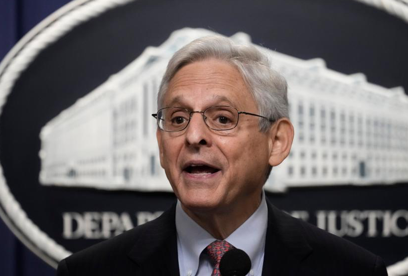 High Quality Merrick Garland Blank Meme Template