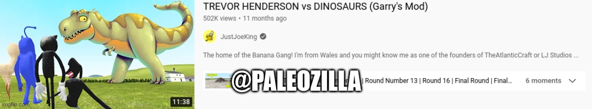 @PALEOZILLA | made w/ Imgflip meme maker