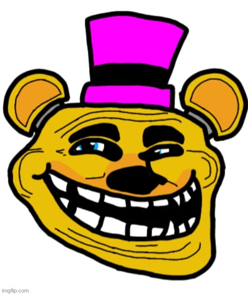 Golden freddy does the rock - Imgflip