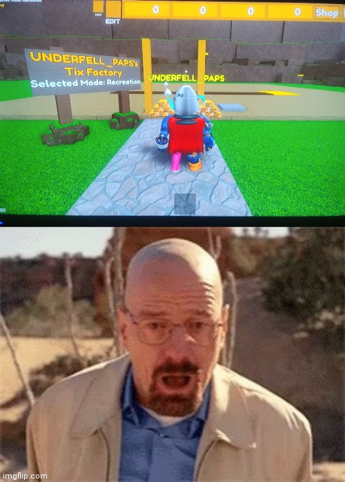 This game built my childhood (also before y'all ask I know my user is cringe and I made it when I was like 7) | image tagged in walter white | made w/ Imgflip meme maker