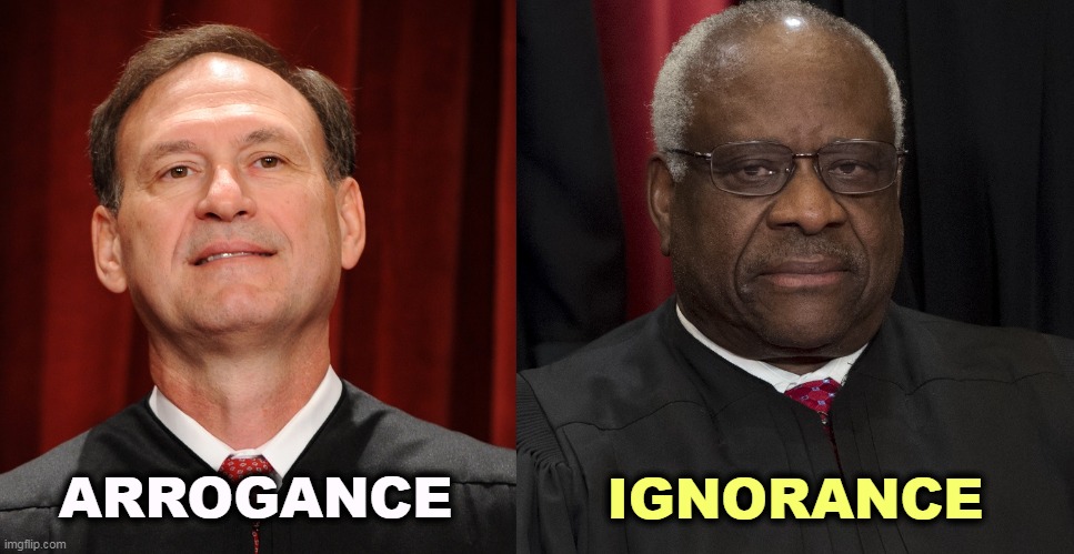 Term limits! | ARROGANCE; IGNORANCE | image tagged in supreme court,conservative,idiots,arrogance,ignorance | made w/ Imgflip meme maker