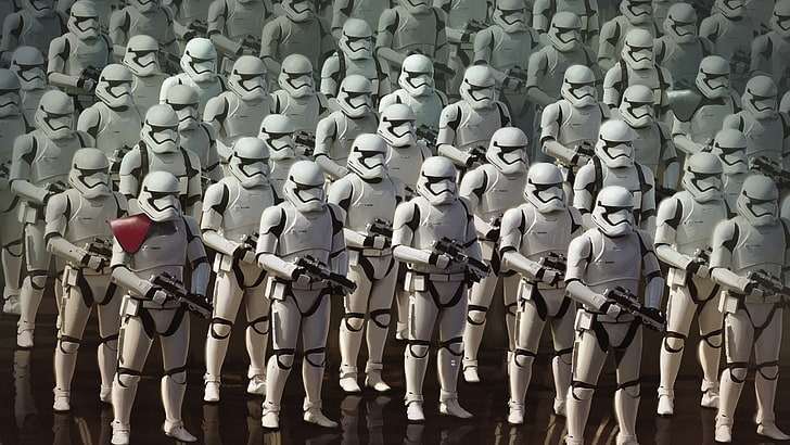 High Quality Stormtrooper Army Blank Meme Template