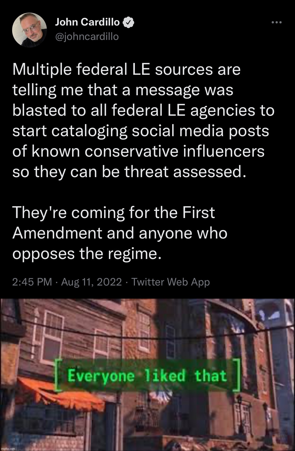 Spreading awareness — careful what you say on social media! Anyone could be watching! #PatriotsUnite | image tagged in be,careful,out,there,patriots,unite | made w/ Imgflip meme maker