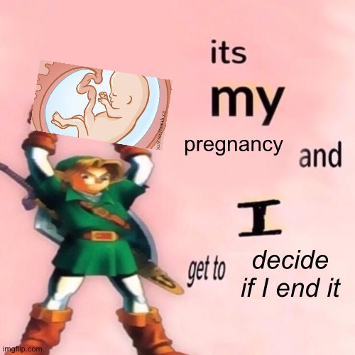 if it's not your pregnancy, then stfu about abortion | pregnancy; decide if I end it | image tagged in it's my ___ and i get to ____ | made w/ Imgflip meme maker