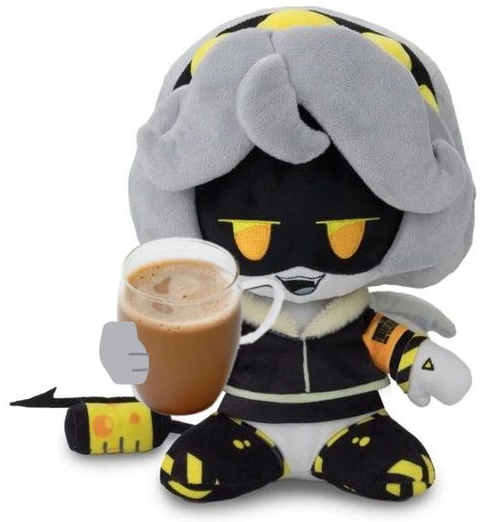 High Quality V Plushie gives you choccy milk Blank Meme Template