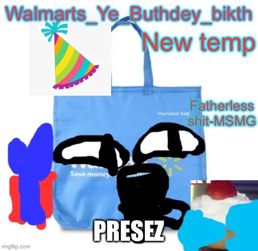 New temp | image tagged in buthdey | made w/ Imgflip meme maker