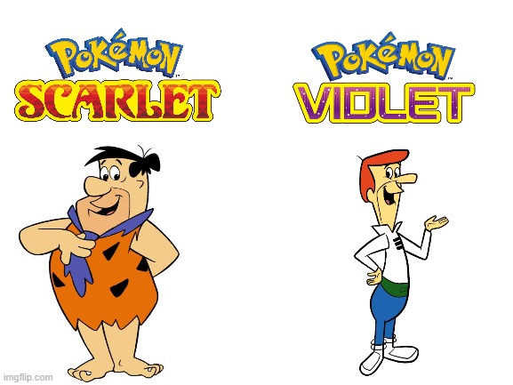 Pokemon X Hanna Barbera | image tagged in pokemon,nintendo,pokemon memes,nintendo switch,flintstones,warner bros | made w/ Imgflip meme maker