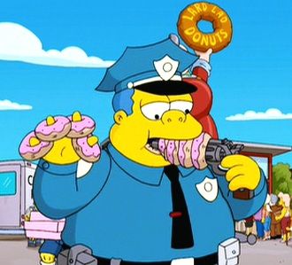 Chief wiggum Blank Meme Template