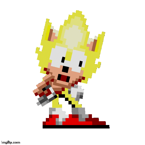 Dorkly sonic sprite rigged Blank Template - Imgflip