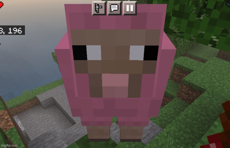 i found a pink sheep | made w/ Imgflip meme maker