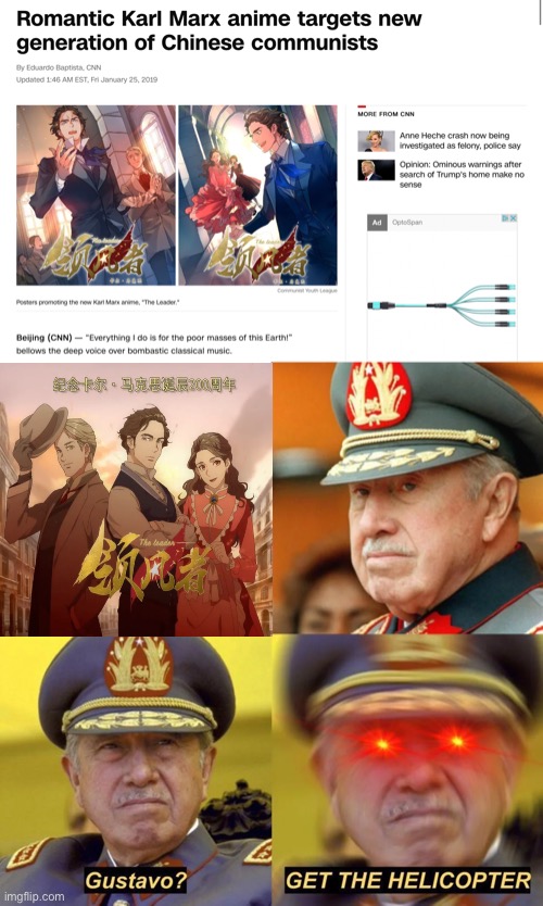I do not actually support Pinochet, this is just a shitpost | made w/ Imgflip meme maker