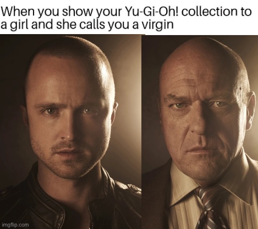 Animemes replaced with Breaking Bad 