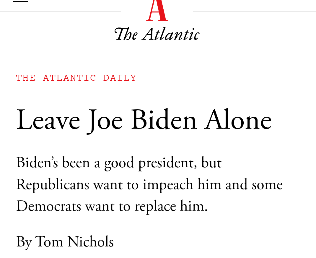 Leave Joe Biden alone Blank Meme Template
