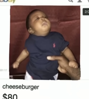 High Quality Cheeseburger Blank Meme Template