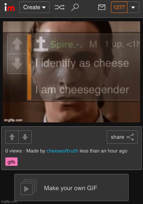 should I post this in the lgbt stream | made w/ Imgflip meme maker