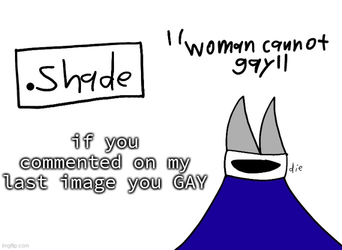 mental instability but it's actually my announcement temp | if you commented on my last image you GAY | image tagged in mental instability but it's actually my announcement temp | made w/ Imgflip meme maker