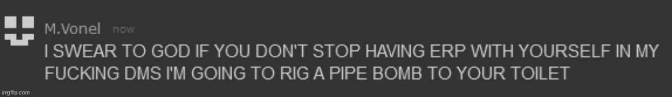 this is a threat | made w/ Imgflip meme maker