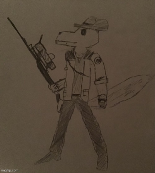 LordReaperus but he’s a tf2 sniper | image tagged in lordreaperus but he s a tf2 sniper | made w/ Imgflip meme maker