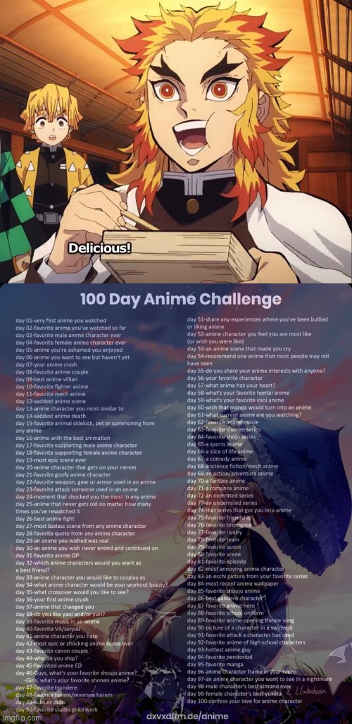 Day 3 | image tagged in 100 day anime challenge | made w/ Imgflip meme maker