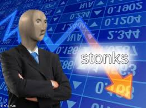 Stonks Down | image tagged in stonks down | made w/ Imgflip meme maker