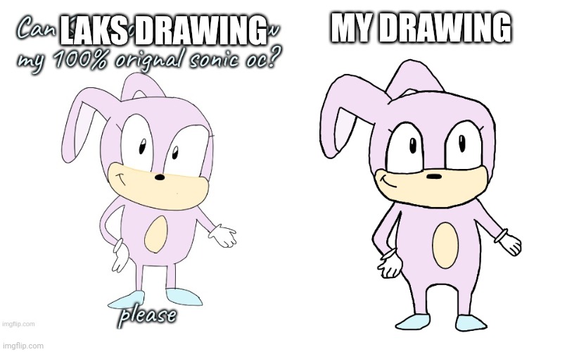 MY DRAWING; LAKS DRAWING | made w/ Imgflip meme maker