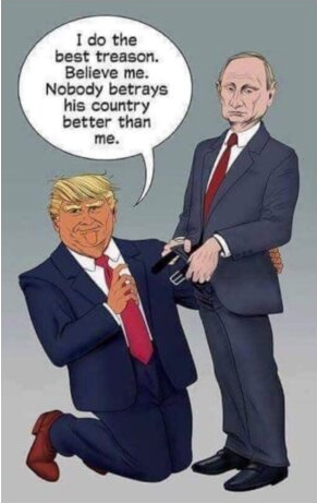 Trump does the best TREASON Blank Meme Template