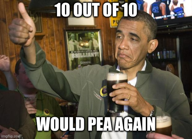 Not Bad | 10 OUT OF 10 WOULD PEA AGAIN | image tagged in not bad | made w/ Imgflip meme maker