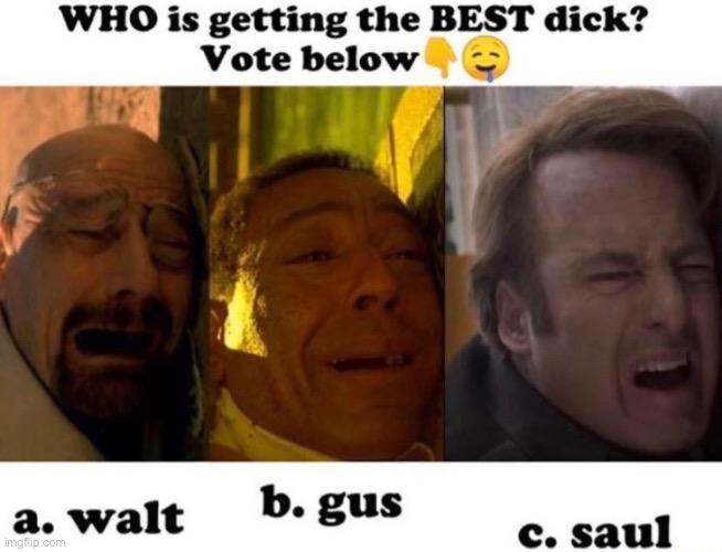 my money’s on gus | made w/ Imgflip meme maker