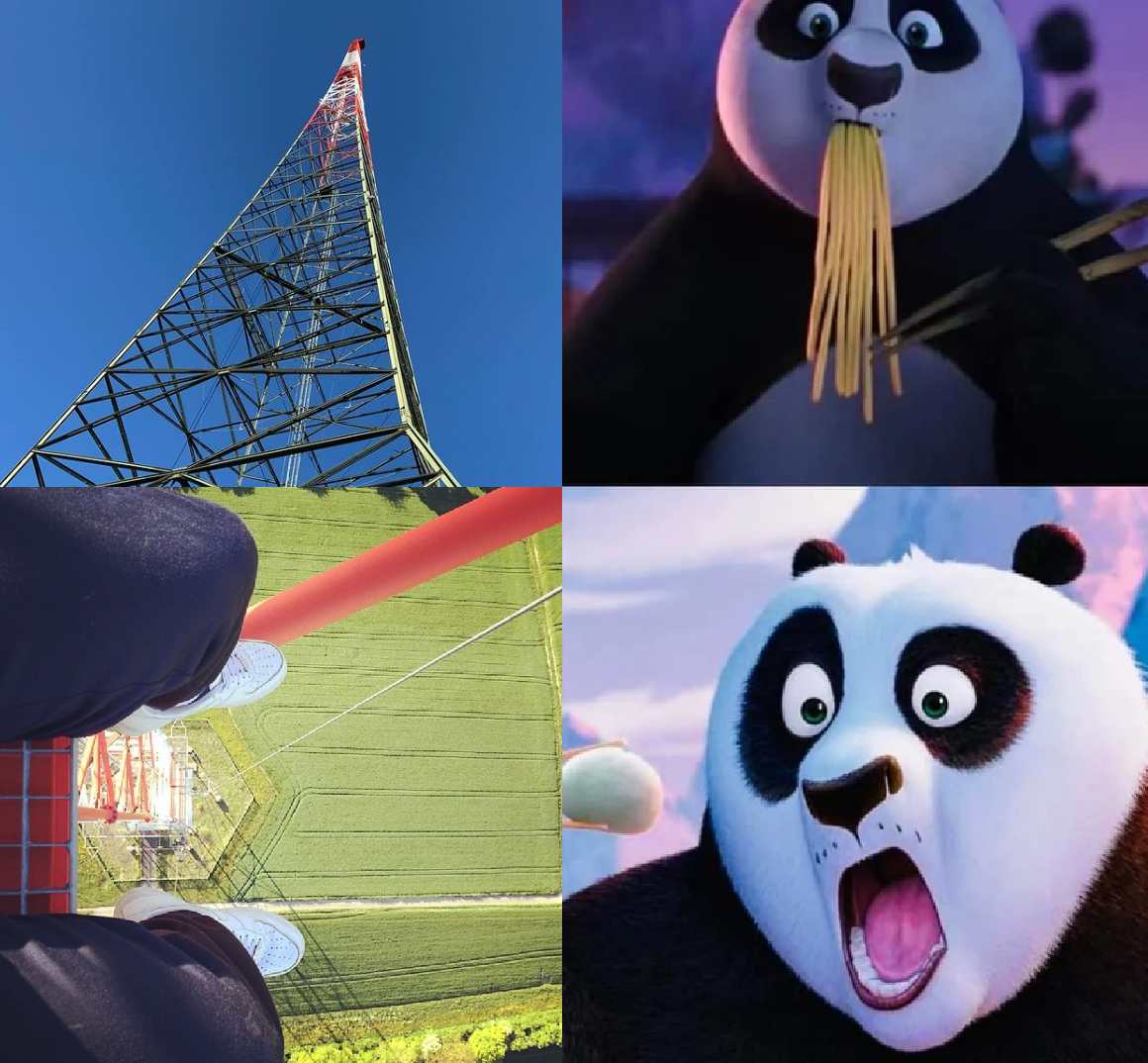 High Quality Kung Fu Panda Blank Meme Template