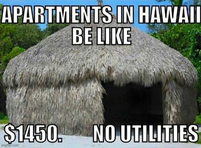 As a person who lives in Hawaii I can confirm that this is a great deal | made w/ Imgflip meme maker