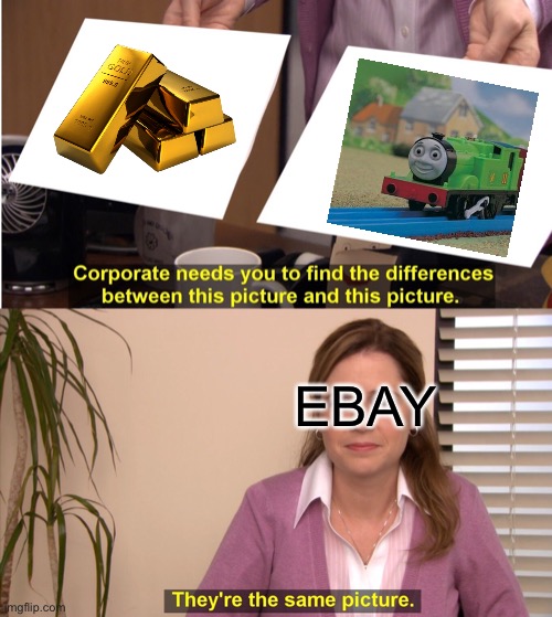 They're The Same Picture | EBAY | image tagged in memes,they're the same picture | made w/ Imgflip meme maker