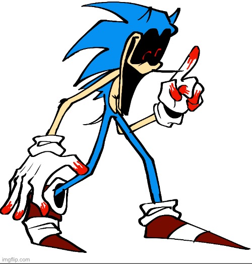I colored in the sonic.html fanart | made w/ Imgflip meme maker